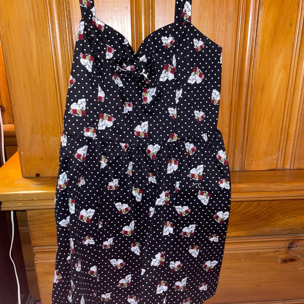 Hot topic skull dress